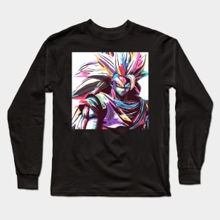 saiyan jin 3 goku Long Sleeve T-Shirt